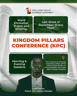 Kingdom Pillars Conference (KPC) Flyer